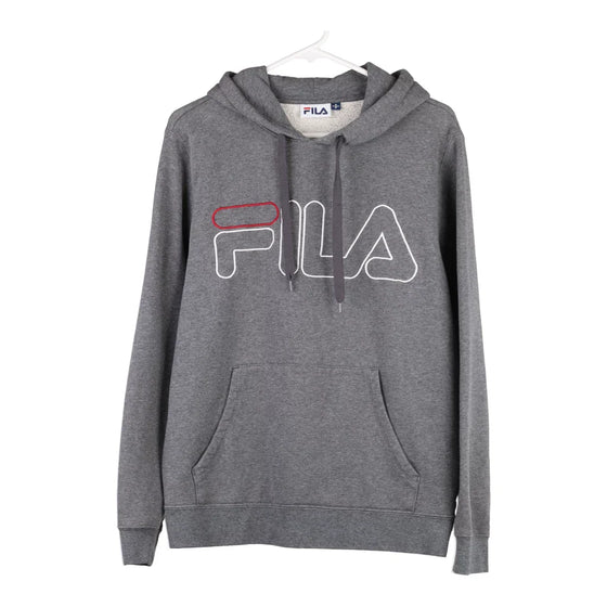 Vintage grey Fila Hoodie - mens small