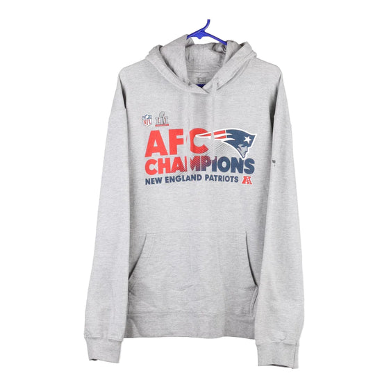 Vintage grey New England Patriots Fanatics Hoodie - mens xx-large