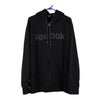 Vintage black Reebok Hoodie - mens x-large