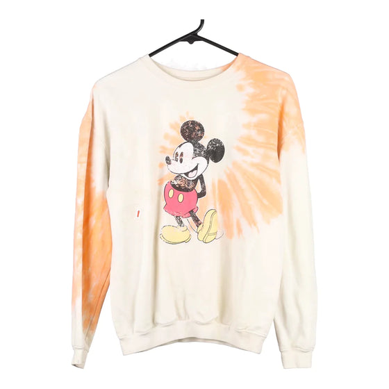 Vintage white Age 13-14 Disney Sweatshirt - girls small