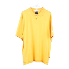  Vintage yellow Adidas Polo Shirt - mens large