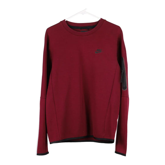 Vintage burgundy Nike Sweatshirt - mens small