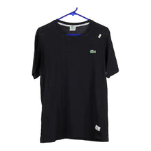  Vintage black Bootleg Lacoste T-Shirt - mens medium