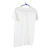 Vintage white Lee T-Shirt - mens medium