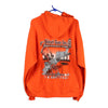 Vintage orange Gildan Hoodie - mens x-large