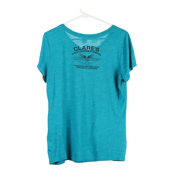 Vintage blue Harley Davidson T-Shirt - womens large