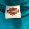 Vintage blue Harley Davidson T-Shirt - womens large