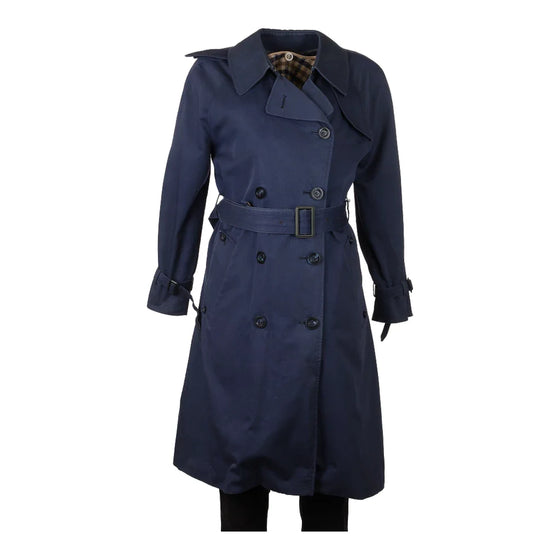 Vintage blue Aquascutum Trench Coat - womens large