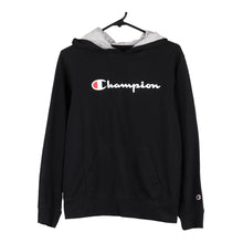  Vintage black Champion Hoodie - womens x-large