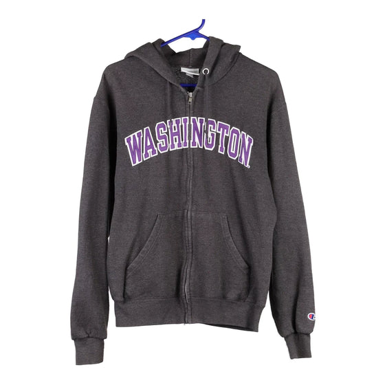 Vintage grey Washington Champion Hoodie - womens small