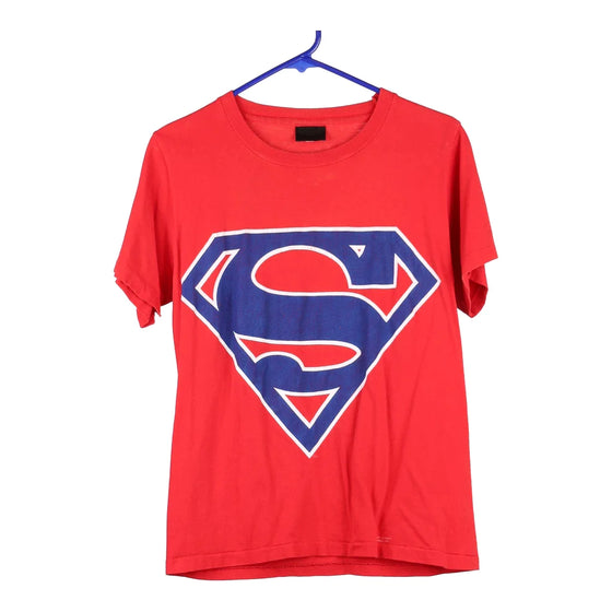 Vintage red Superman Changes T-Shirt - womens small