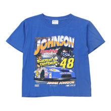  Vintage blue Age 10-12 Jimmie Johnson M&O T-Shirt - boys medium