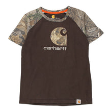  Vintage brown Age 7 Carhartt T-Shirt - boys small