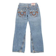  Vintage blue Age 8 Rainbow Joey True Religion Jeans - girls small