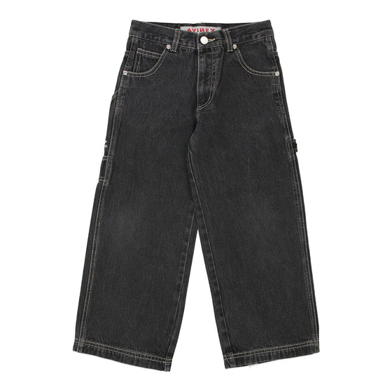 Vintage black Age 6 Avirex Carpenter Jeans - boys small