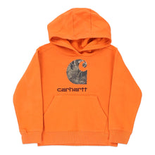  Vintage orange Age 4 Carhartt Hoodie - boys small