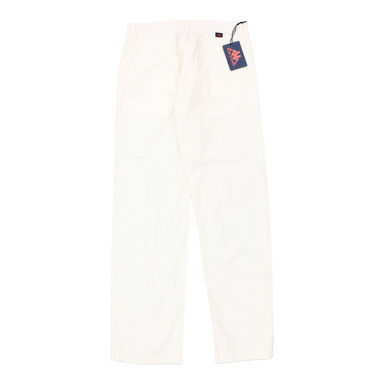 Vintage white Age 12-14 Kappa Trousers - boys x-large