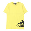 Vintage yellow Age 15-16 Adidas T-Shirt - boys x-large