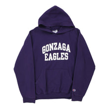  Vintage purple Age 14-16 Gonzaga Eagles Champion Hoodie - girls x-large