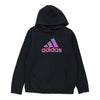 Vintage black Adidas Hoodie - womens large