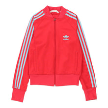  Vintage red Age 12 Adidas Track Jacket - girls medium