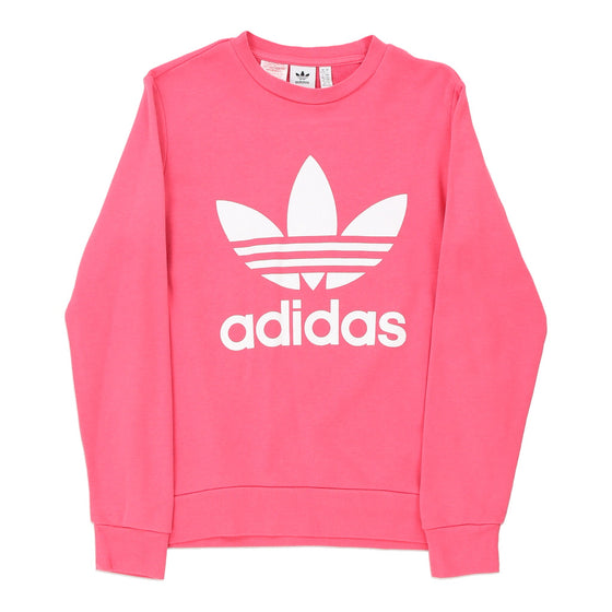 Vintage pink Age 13-14 Adidas Sweatshirt - girls large