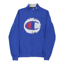  Vintage blue Age 13-14 Champion Zip Up - boys x-large