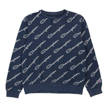  Vintage navy Age 13 Champion Sweatshirt - boys large