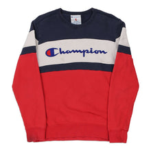  Vintage block colour Age 16 Champion Sweatshirt - boys small