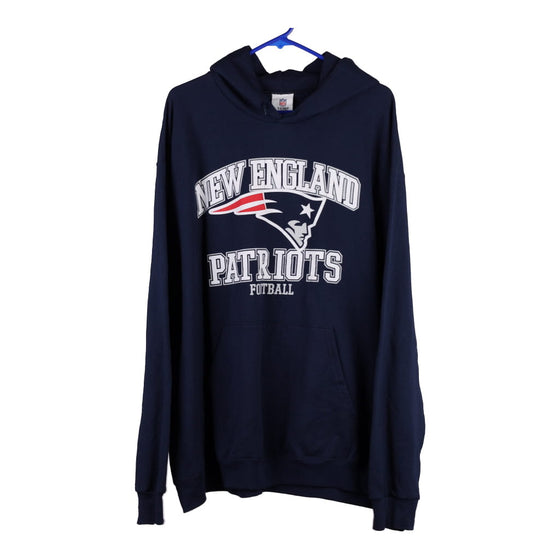 New England Patriots N.F.L. Team Apparel NFL Hoodie - 3XL Navy Cotton