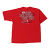 Vintage red Atlanta Fruit Of The Loom T-Shirt - mens x-large