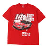 Vintage red Tony Stewart  Nascar T-Shirt - mens x-large