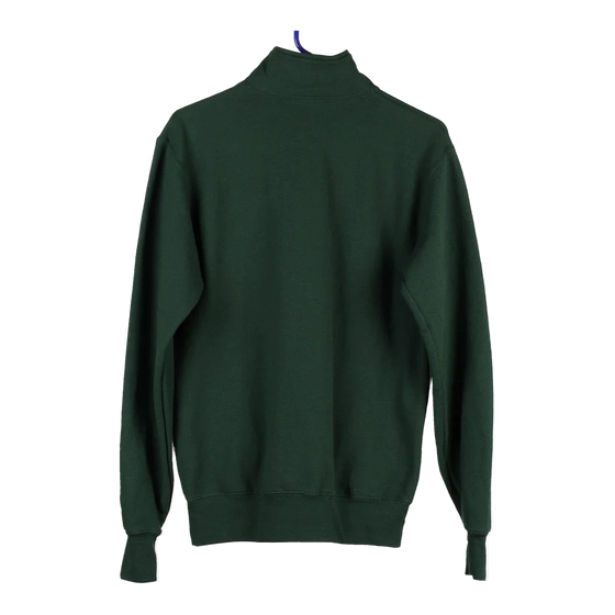 Vintage green Champion 1/4 Zip - mens small