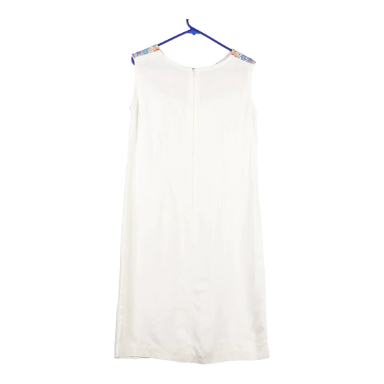 Vintage white Unbranded Midi Dress - womens large