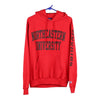 Vintage red Northeastern University Champion Hoodie - mens small