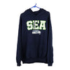 Vintagenavy Seattle Seahawks Nfl Hoodie - mens x-large