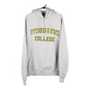 Vintage grey Fitchburg State College Champion Hoodie - mens large