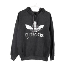  Vintage black Bootleg Adidas Hoodie - womens large