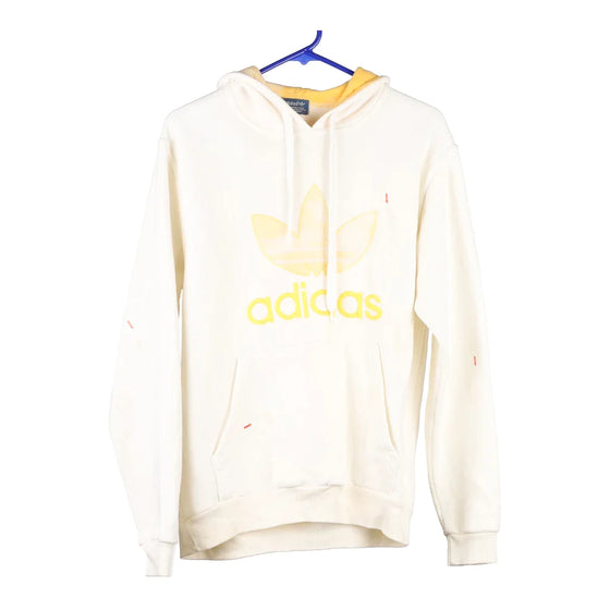 Vintage white Bootleg Adidas Hoodie - womens large