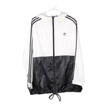  Vintage black & white Adidas Jacket - mens x-large