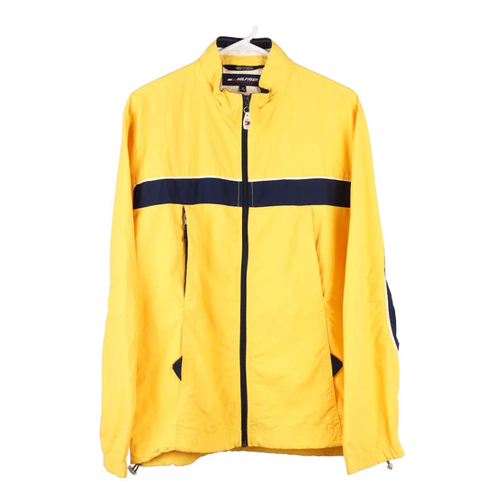 Vintage yellow Tommy Hilfiger Track Jacket - mens small