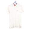 Vintage white Bootleg Tommy Hilfiger Polo Shirt - mens large