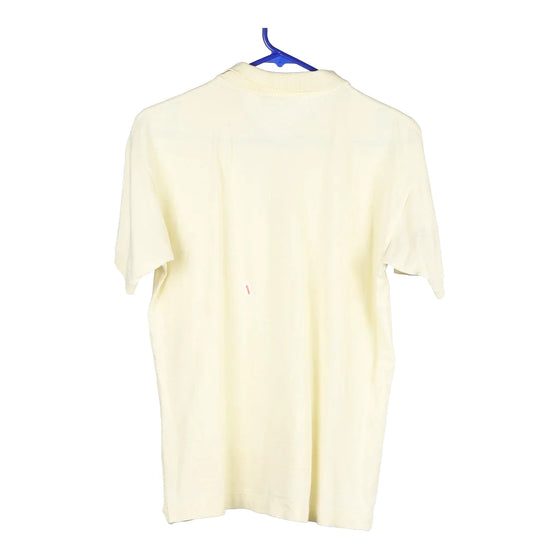 Vintage yellow Bootleg Lacoste Polo Shirt - mens medium