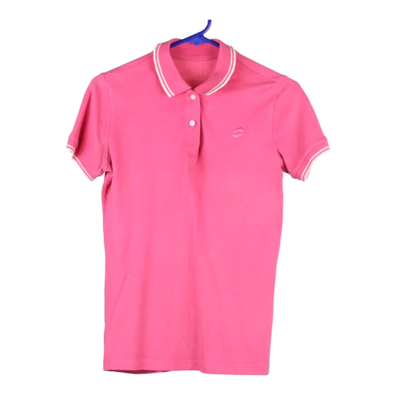 Vintage pink Lotto Polo Shirt - womens small