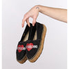 Vintage black Love Moschino Espadrilles - womens UK 5