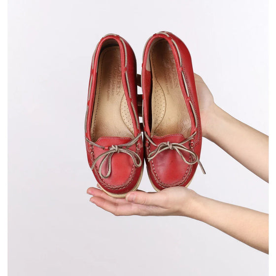 Vintage red Ralph Lauren Shoes - womens UK 4.5