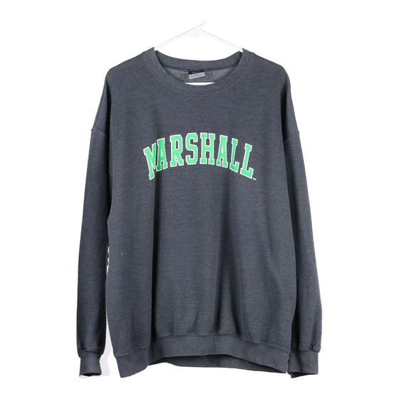 Vintage grey Marshall Mv Sport Sweatshirt - mens x-large