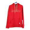 Vintage red Lotto Hoodie - mens large