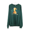 Vintage green Tigger The Disney Store Sweatshirt - mens x-large