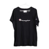 Vintage black Champion T-Shirt - womens xx-large